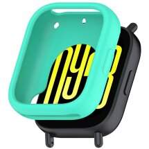 Защитный чехол Deexe Color Frame для Xiaomi Redmi Watch 5 Active - Teal: фото 1 из 8