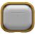 Защитный чехол Deexe Color Stand для Apple AirPods 4 - Transparent Yellow: фото 1 из 10