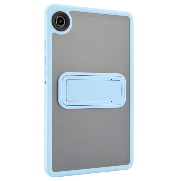 Защитный чехол Deexe Crystal Kickstand для Samsung Galaxy Tab A9 (X110/115) - Baby Blue: фото 5 из 12