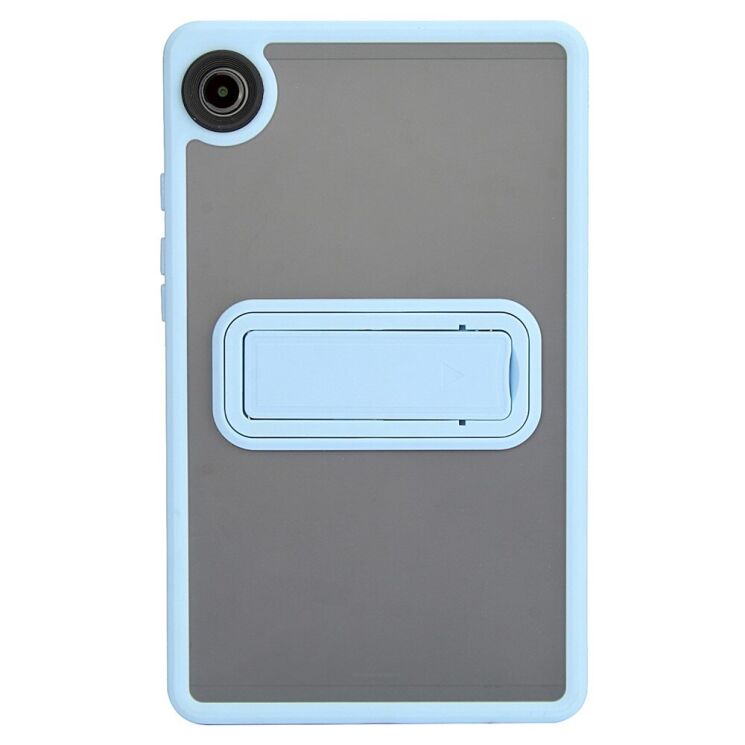 Защитный чехол Deexe Crystal Kickstand для Samsung Galaxy Tab A9 (X110/115) - Baby Blue: фото 4 из 12