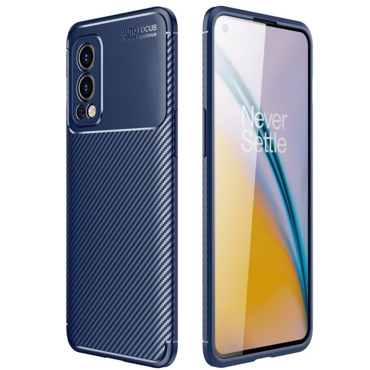Захисний чохол Deexe Fusion для OnePlus Nord 2 - Blue: фото 1 з 10