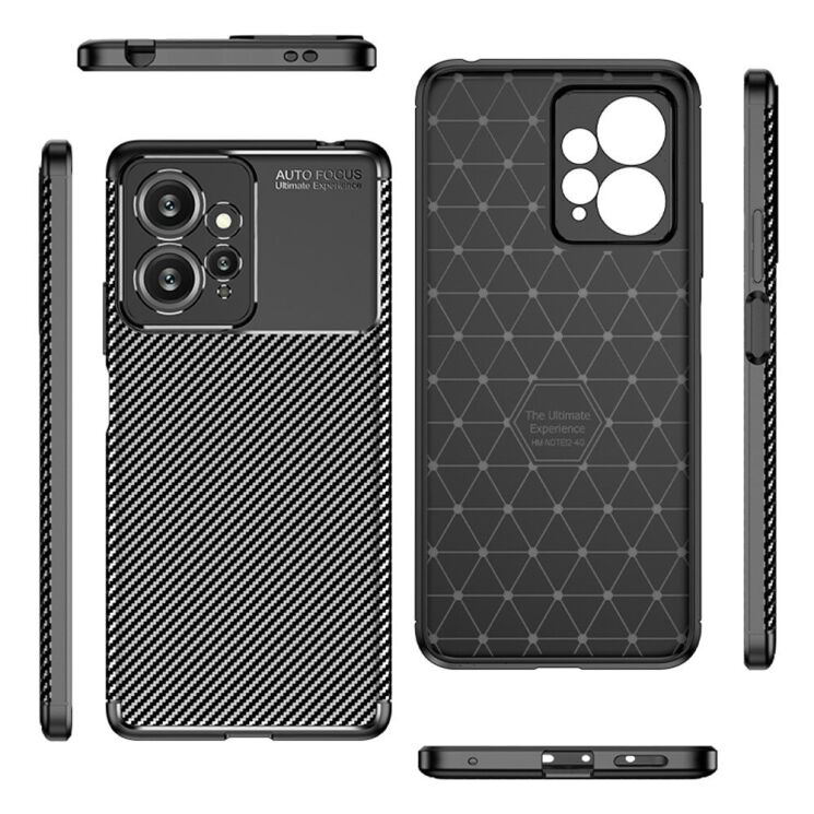 Защитный чехол Deexe Fusion для Xiaomi Redmi Note 12 - Black: фото 4 из 11