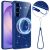 Защитный чехол Deexe Glitter Case with MagSafe для Samsung Galaxy A27 (A276) - Blue: фото 1 из 8