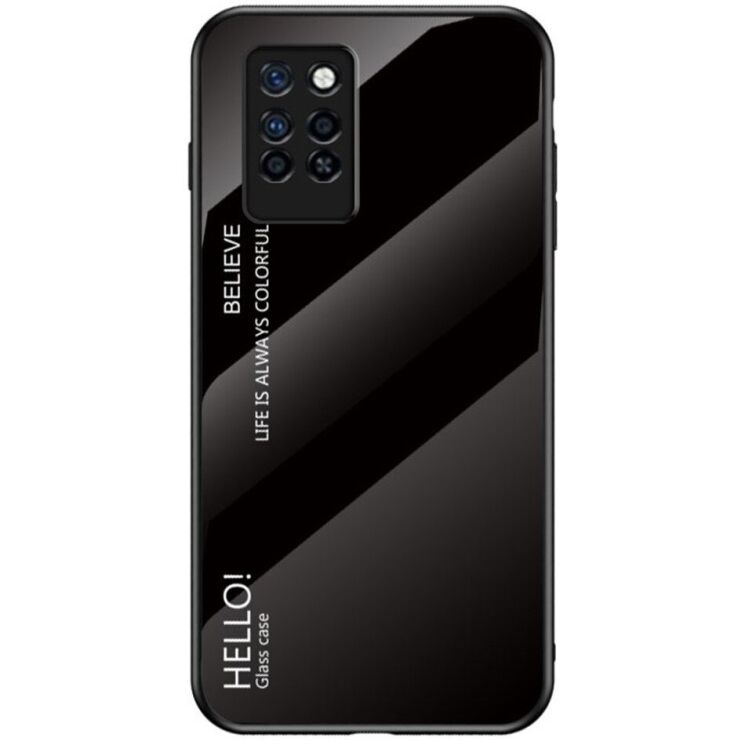 Защитный чехол Deexe Gradient Color для Infinix Note 10 Pro (X695C) - Black: фото 1 из 6