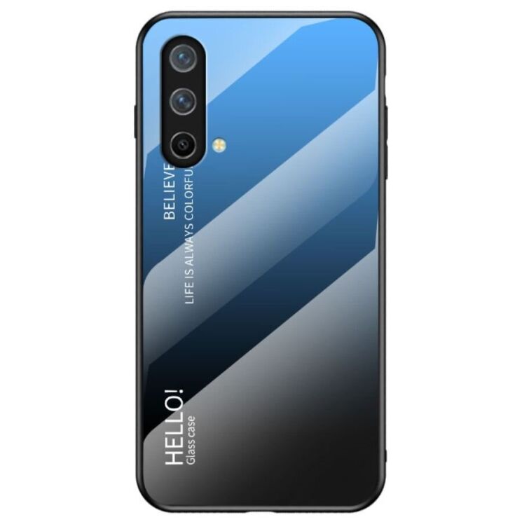 Защитный чехол Deexe Gradient Color для OnePlus Nord CE - Black / Blue: фото 1 из 11