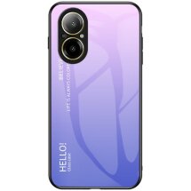 Защитный чехол Deexe Gradient Color для Realme C67 - Pink / Purple: фото 1 из 11
