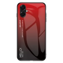 Защитный чехол Deexe Gradient Color для Samsung Galaxy A07 (A075) - Red / Black: фото 1 из 9