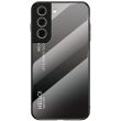 Захисний чохол Deexe Gradient Color для Samsung Galaxy S21 FE (G990) - Black / Grey (230645BH)