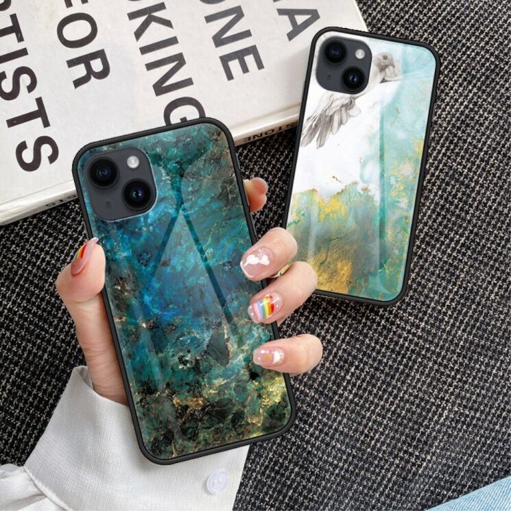 Захисний чохол Deexe Gradient Pattern для Apple iPhone 15 Plus - Black: фото 8 з 8