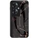 Защитный чехол Deexe Gradient Pattern для OPPO Reno 11F - Black / Gold (351931BF). Фото 1 из 7