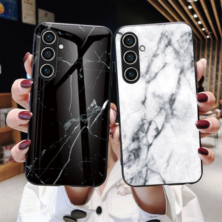 Захисний чохол Deexe Gradient Pattern для Samsung Galaxy A56 (A566) - White: фото 5 з 7