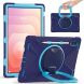 Защитный чехол Deexe Hand Grip для Samsung Galaxy Tab S12 Ultra / S11 Ultra (X930/X936) - Navy Blue (435702NB). Фото 1 из 10