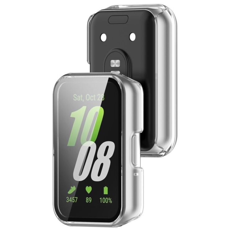 Защитный чехол Deexe Hard Frame для Samsung Galaxy Fit 3 - Transparent: фото 7 из 8