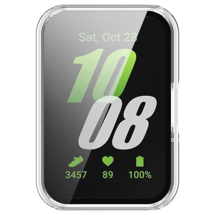 Защитный чехол Deexe Hard Frame для Samsung Galaxy Fit 3 - Transparent: фото 5 из 8