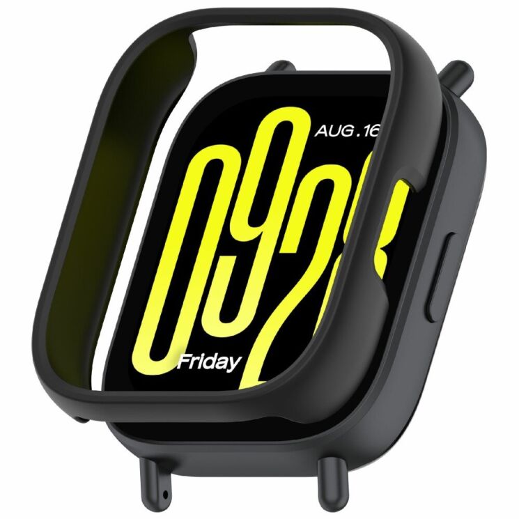 Защитный чехол Deexe Hollow Frame для Xiaomi Redmi Watch 5 Lite - Black: фото 1 из 6