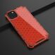 Захисний чохол Deexe Honeycomb Series для Apple iPhone 11 - Red (269117R). Фото 4 з 5