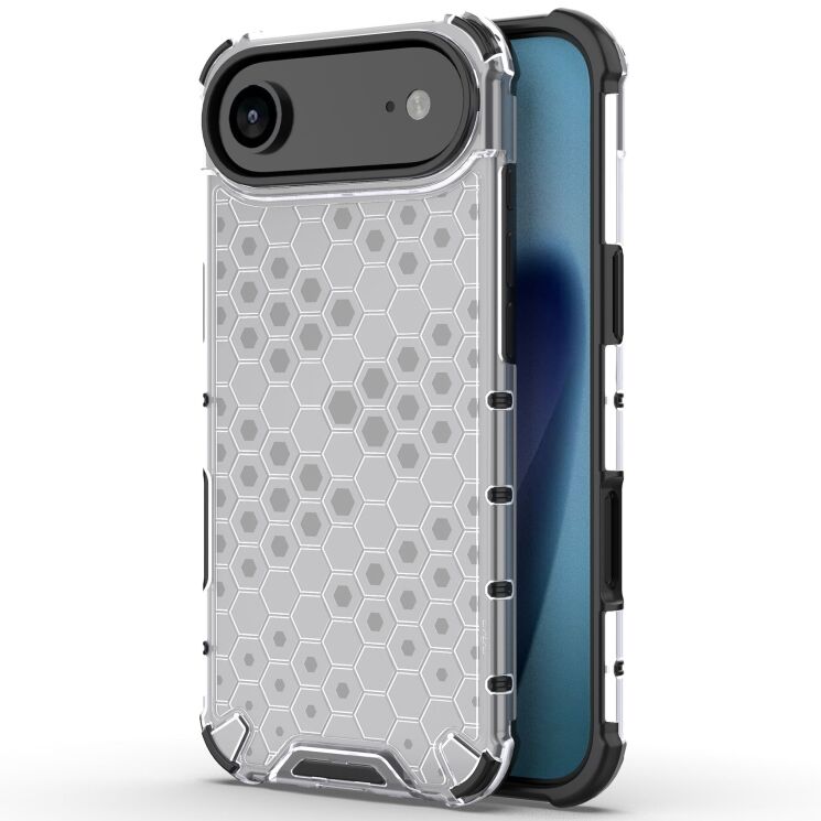 Защитный чехол Deexe Honeycomb Series для Apple iPhone 17 Air - Grey: фото 1 из 8
