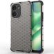 Защитный чехол Deexe Honeycomb Series для Realme C33 - Black (309211B). Фото 1 из 5