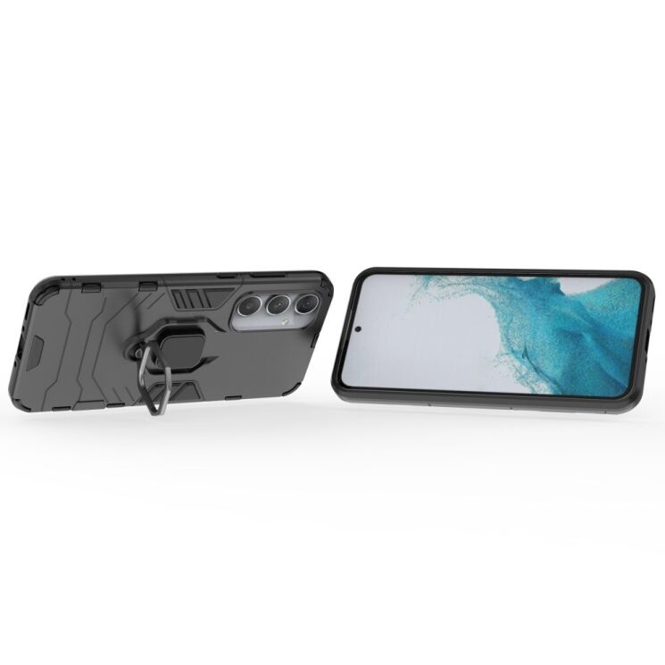Защитный чехол Deexe Hybrid Case для Samsung Galaxy A35 (A356) - Black: фото 2 из 5