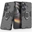 Защитный чехол Deexe Hybrid Case для Xiaomi Poco F6 - Black (355006B)