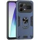 Захисний чохол Deexe Hybrid Shell для Infinix Note 60 Pro / Note 60 - Blue (409410L). Фото 1 з 7