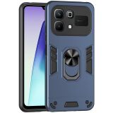 Захисний чохол Deexe Hybrid Shell для Infinix Note 60 Pro / Note 60 - Blue: фото 1 з 7