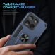 Защитный чехол Deexe Hybrid Shell для Motorola Edge 60 Fusion - Black (379635B). Фото 5 из 7