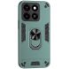 Защитный чехол Deexe Hybrid Shell для ZTE Blade A35 / Blade A55 - Green (367708G). Фото 1 из 7