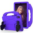 Захисний чохол Deexe Kids Stand для Samsung Galaxy Tab A8 10.5 (X200/205) - Purple (317622V)