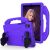 Захисний чохол Deexe Kids Stand для Samsung Galaxy Tab A8 10.5 (X200/205) - Purple: фото 1 з 6