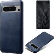 Захисний чохол Deexe Leather Back Cover для Google Pixel 8 Pro - Blue (325870L)