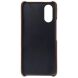 Защитный чехол Deexe Leather Back Cover для OPPO A98 - Brown (328418Z). Фото 4 из 4
