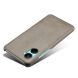 Защитный чехол Deexe Leather Back Cover для Realme C33 - Grey (309228H). Фото 3 из 4