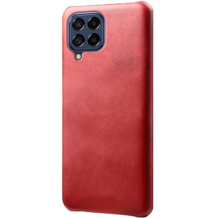 Защитный чехол Deexe Leather Back Cover для Samsung Galaxy M53 (M536) - Red: фото 2 из 4