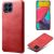 Захисний чохол Deexe Leather Back Cover для Samsung Galaxy M53 (M536) - Red: фото 1 з 4