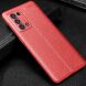 Защитный чехол Deexe Leather Cover для OPPO Reno 6 Pro / 6 Pro Plus - Red (294802R). Фото 3 из 8