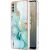 Защитный чехол Deexe Marble Style для Nokia C31 - Green: фото 1 из 6
