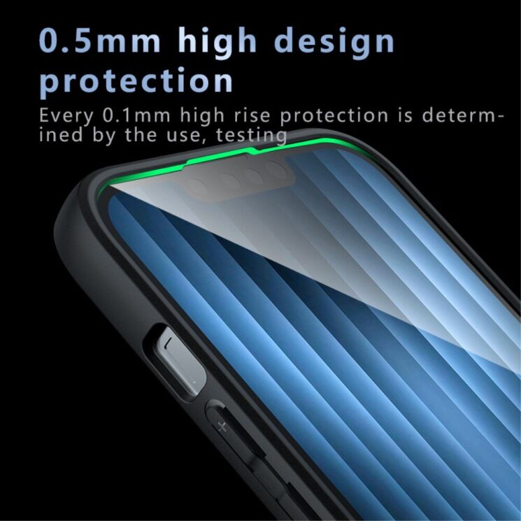 Захисний чохол Deexe Matte Skin для Apple iPhone 16e - Black: фото 5 з 10