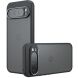 Защитный чехол Deexe Matte Skin для Google Pixel 9 Pro XL - Transparent / Black (359877H). Фото 1 из 13