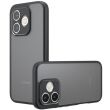 Захисний чохол Deexe Matte Skin для Honor 600 Lite - Transparent Black (411808H)