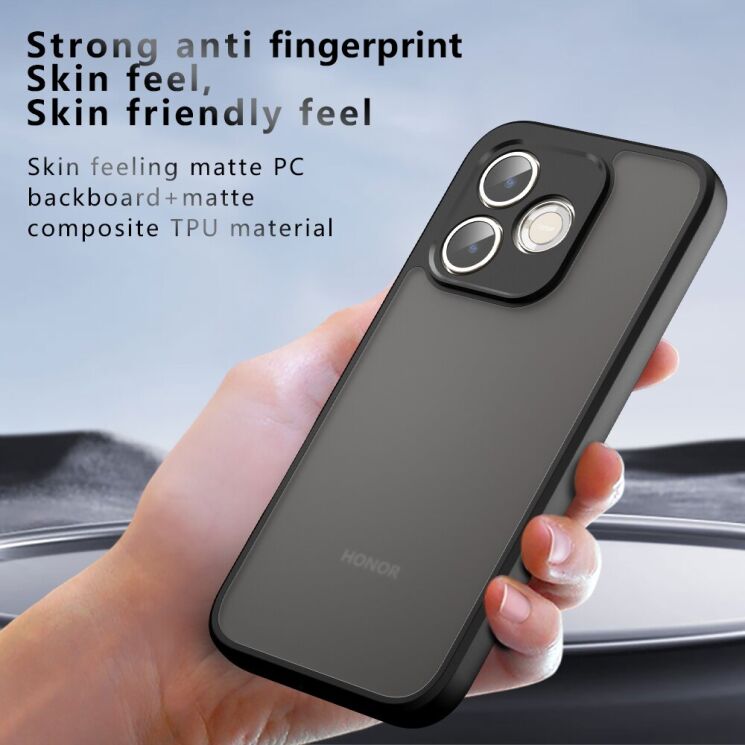 Защитный чехол Deexe Matte Skin для Honor 600 Lite - Transparent Black (411808H) Защитный чехол Deexe Matte Skin для Honor 600 Lite - Transparent Black: фото 7 из 13