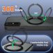 Захисний чохол Deexe Matte Skin Kickstand with MagSafe для Infinix GT 30 Pro - Black (386022B). Фото 3 з 8