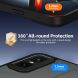 Захисний чохол Deexe Matte Skin Kickstand with MagSafe для Infinix GT 30 Pro - Black (386022B). Фото 6 з 8