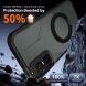 Захисний чохол Deexe Matte Skin Kickstand with MagSafe для Infinix GT 30 Pro - Black (386022B). Фото 2 з 8