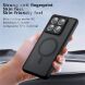 Защитный чехол Deexe Matte Skin with MagSafe для Xiaomi 14T Pro - Transparent / Black (365651H). Фото 10 из 13