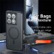 Защитный чехол Deexe Matte Skin with MagSafe для Xiaomi 14T Pro - Transparent / Black (365651H). Фото 2 из 13