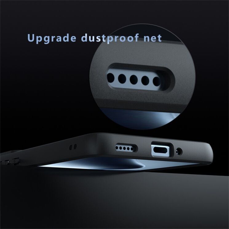 Защитный чехол Deexe Matte Skin with MagSafe для Xiaomi 14T Pro - Transparent / Black: фото 7 из 13