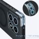 Защитный чехол Deexe Matte Skin with MagSafe для Xiaomi 14T Pro - Transparent / Black (365651H). Фото 4 из 13