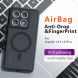 Защитный чехол Deexe Matte Skin with MagSafe для Xiaomi 14T Pro - Transparent / Black (365651H). Фото 3 из 13