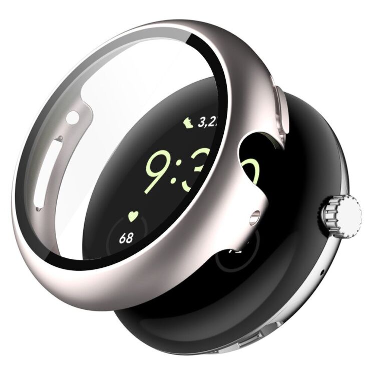 Защитный чехол Deexe Protective Frame для Google Pixel Watch / Watch 2 - Star Light Color: фото 1 из 8